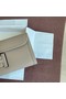 Hermes Original jige swift Leather Clutch 37088 light gray Replica