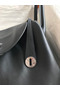 Hermes Touch Lindy 30 Handmade Bag In Black Swift Calfskin Replica