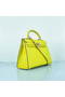 Hot Style Hermes Kelly 32cm Bags Yellow Calf Leather Gold Replica