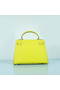 Hot Style Hermes Kelly 32cm Bags Yellow Calf Leather Gold Replica