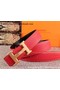 Hermes 40mm Belt H170417 Red Replica