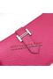 Hermes Bearn Japonaise Bi-Fold Wallet Litchi Leather A208 Rose Replica