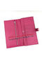 Hermes Bearn Japonaise Bi-Fold Wallet Litchi Leather A208 Rose Replica