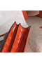 Hermes Constance 24 Handmade Bag In Orange Niloticus Crocodile Replica