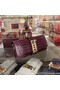 Hermes Croco Leather Clutch H88017 Purple Replica