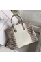 Hermes Diamond Birkin 30cm Bag In Himalaya Niloticus Crocodile Skin Replica
