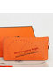 Hermes Evelyn Long Zip Wallet A808 Orange Replica