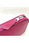 Hermes Evelyn Long Zip Wallet Litchi A808 Rose Replica