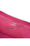 Hermes Evelyn Long Zip Wallet Litchi A808 Rose Replica