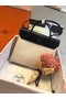 Hermes Herbag 31CM Original Canvas Leather & Calfskin 45987 Offwhite&Black Replica