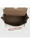 Hermes Kelly 32cm Shoulder Bag Dark Grey Original Leather K32 Gold Replica
