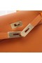 Hermes Kelly Shoulder Bag Original TOGO Leather KY3255 orange Replica