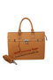 Hermes Mens Kelly Briefcase Calf Leather H5229 Camel Replica