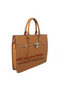 Hermes Mens Kelly Briefcase Calf Leather H5229 Camel Replica
