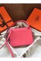 Hermes Original Halzan mini bag H069523 rose azalee Replica