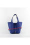 Hermes Picotin Lock MM Bags Clemence Leather H8616 Blue Replica