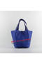 Hermes Picotin Lock MM Bags Clemence Leather H8616 Blue Replica