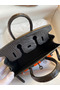 Hermes So Black Midnight Faubourg Birkin 20 Sellier Limited Edition Bag Replica