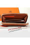 Hermes Zipper Wallet Original Leather A309 Camel Replica