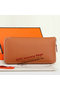 Hermes Zipper Wallet Original Leather A309 Camel Replica