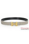 Hermes 43mm Calf Leather Belt HB108-2 Replica