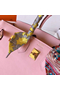 Hermes Birkin 25 Handmade Bag In Pink Swift Leather Replica