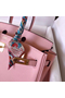 Hermes Birkin 25 Handmade Bag In Pink Swift Leather Replica