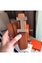 Hermes Constance Belt Buckle & Brown Clemence 38 MM Strap Replica