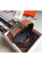 Hermes Constance Belt Buckle & Brown Clemence 38 MM Strap Replica