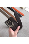 Hermes Etrier Buckle Belt & Chocolate Clemence 32 MM Strap Replica
