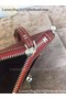 Hermes Grainy Leather Clutch H88016 Burgundy Replica