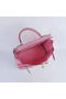 Hermes Kelly 28cm Shoulder Bags Sakura Grainy Leather Gold Replica