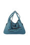 Hermes Lindy 30CM Blue Grainy Leather Havanne Shoulder Bag Replica