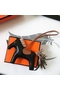Hermes Rodeo Horse Bag Charm In Black/Camarel/Grey Leather Replica