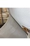 Hermes White Constance MM 24cm Crocodile Bag Replica