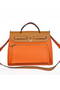 2012 Hermes HerBag 31CM Togo leather Bag H9051 Orange Camel Replica