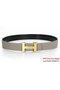 Hermes 50mm Original Calf Leather Belt HB116-2 Replica