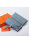 Hermes Bearn Japonaise Bi-Fold Wallet Grainy Leather A208 SkyBlue Replica