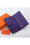 Hermes Bearn Japonaise Bi-Fold Wallet Original Leather A208 Violet Replica