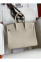 Hermes Birkin 25 Retourne Handmade Bag In Craie Epsom Calfskin Replica