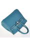 Hermes Birkin 25CM Tote Bags Togo Leather Blue Silver Replica