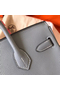 Hermes Birkin 30 Handmade Bag In Blue Lin Clemence Leather Replica