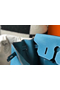 Hermes Birkin 30cm Bag In Jean Blue Clemence Leather GHW Replica