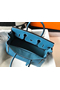 Hermes Birkin 30cm Bag In Jean Blue Clemence Leather GHW Replica