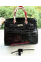 Hermes Birkin 30CM Tote Bags Croco Leather H30CO Black Replica