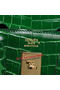 Hermes Birkin 30CM Tote Bags Green Iridescent Croco Leather Gold Replica