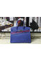Hermes Birkin 35CM 30CM Tote Bag Lizard Leather H35H30 Blue Replica