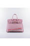 Hermes Birkin 35CM Tote Bags Pink Ostrich Leather H6089 Gold Replica