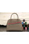 Hermes Bolide 31CM Original Leather Tote Bag Grey Replica