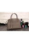 Hermes Bolide 31CM Original Leather Tote Bag Grey Replica